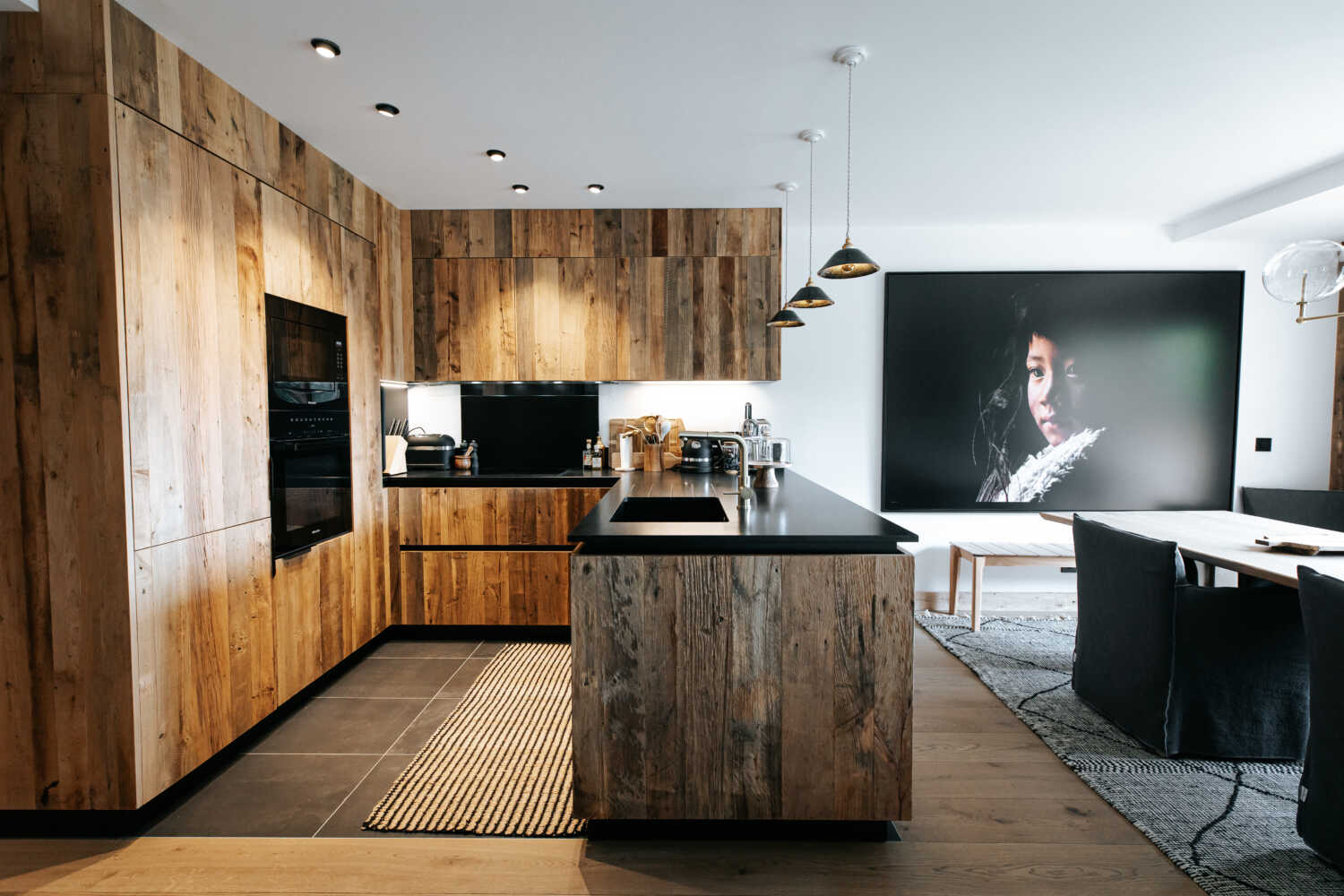 Agencement cuisine à Megève