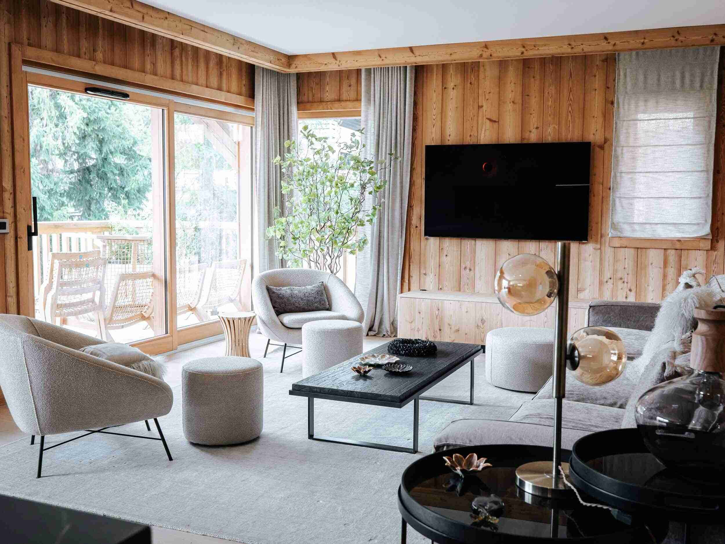 Mobilier salon concept cuisine