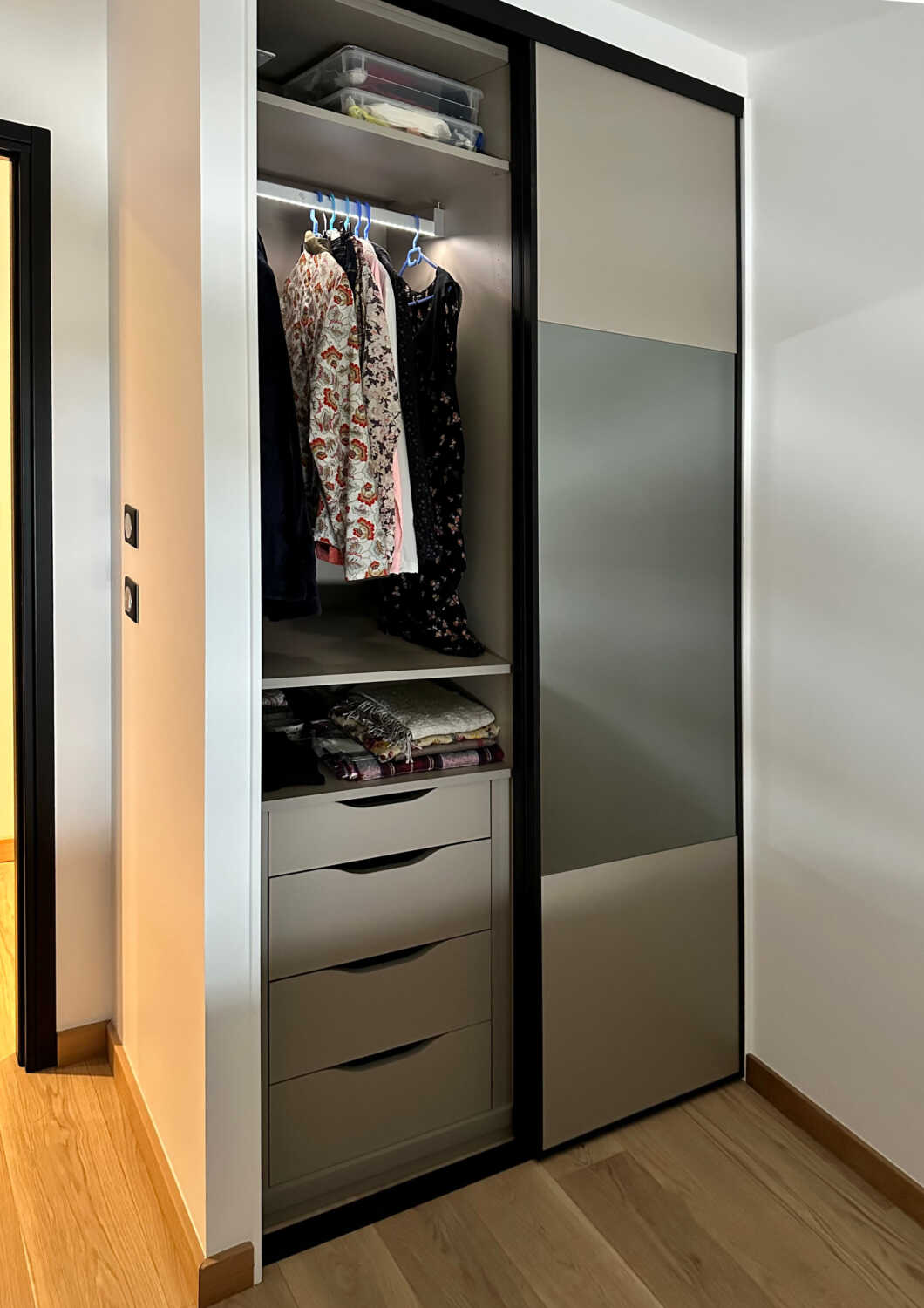 Agencement d'un dressing